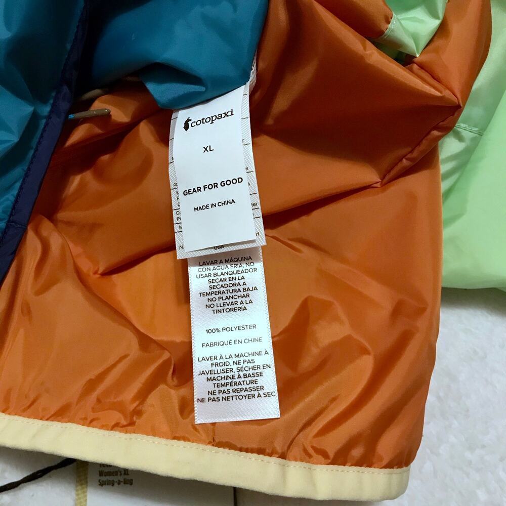 Cotopaxi NWT Reversible Light Puffer Hoodie Jacket Women Various - Picture 15 of 16